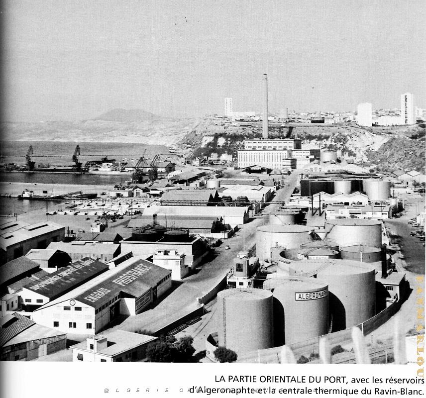 Oran - Port-est - Reservoirs et Centrale Thermique.jpg
